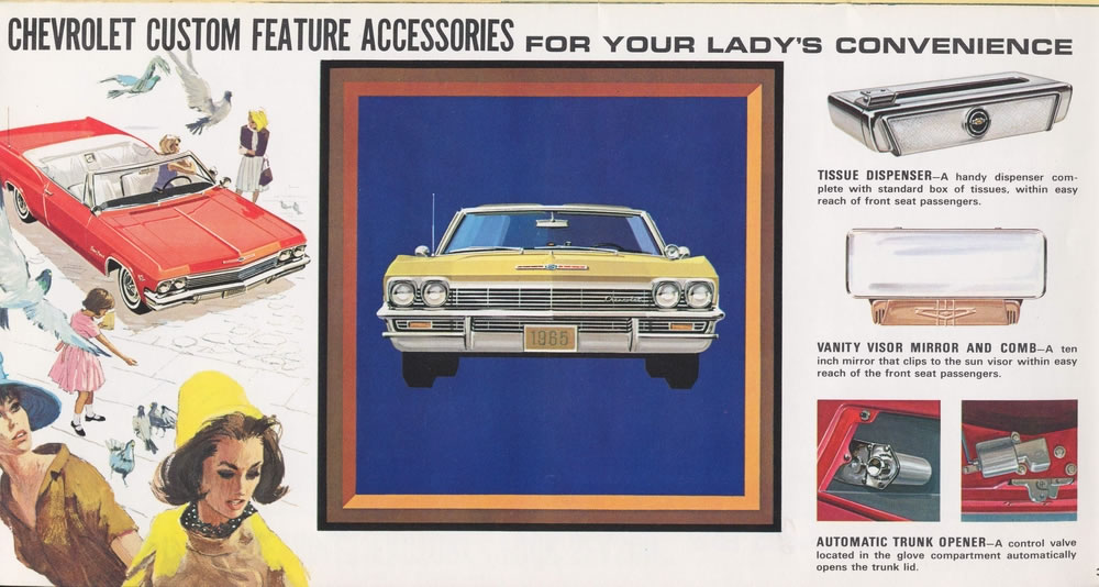 1965 Chevrolet Accessories Booklet Page 5